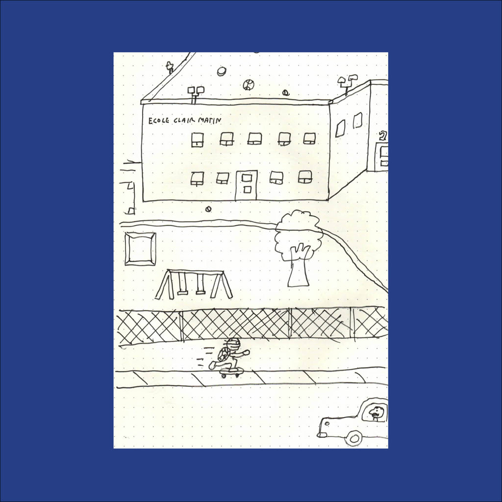 PIZZA PUNK ARÉNA, Sketch 12 (Original Drawing) - 5.75