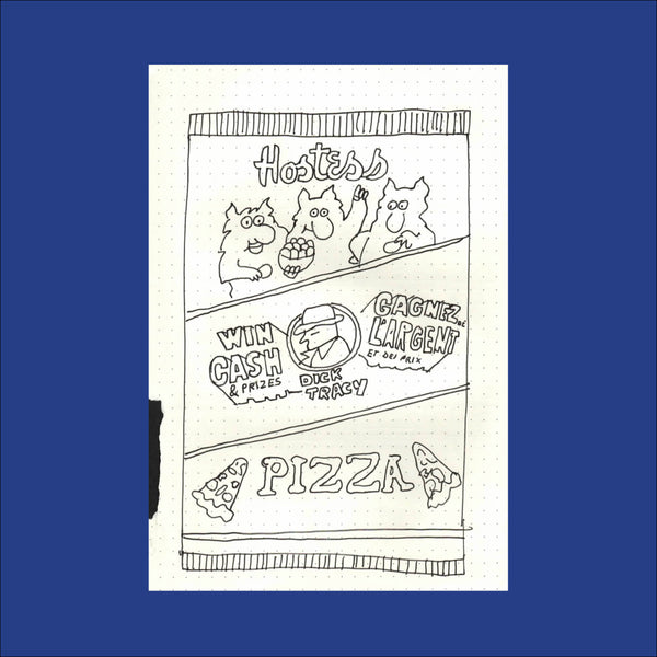 PIZZA PUNK ARÉNA, Sketch 18 (Dessin original) - 5,75" x 8,25" — par Benoit Tardif