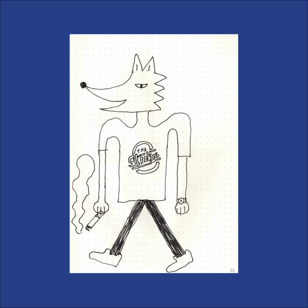 PIZZA PUNK ARÉNA, Sketch 20 (Dessin original) - 5,75" x 8,25" — par Benoit Tardif
