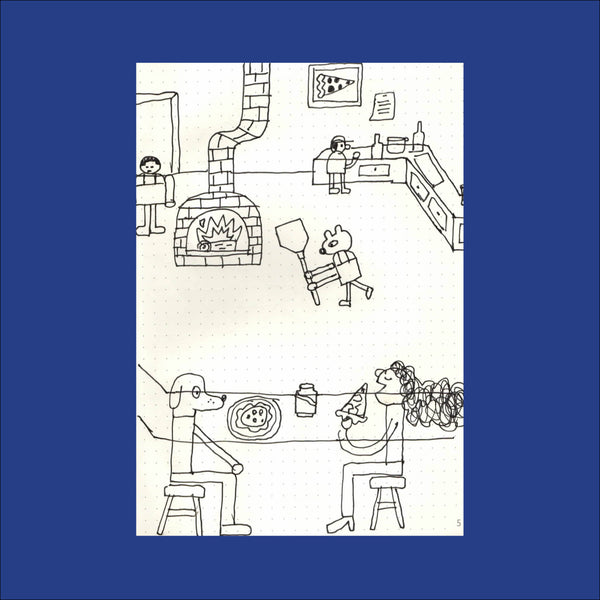 PIZZA PUNK ARÉNA, Sketch 24 (Dessin original) - 5,75" x 8,25" — par Benoit Tardif