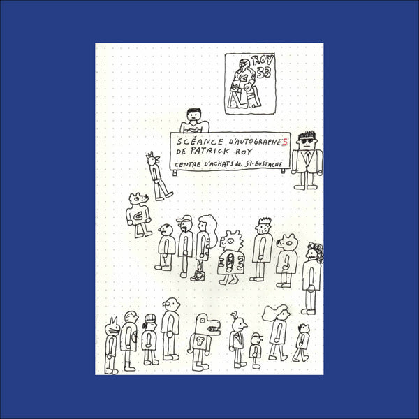 PIZZA PUNK ARÉNA, Sketch 28 (Dessin original) - 5,75" x 8,25" — par Benoit Tardif