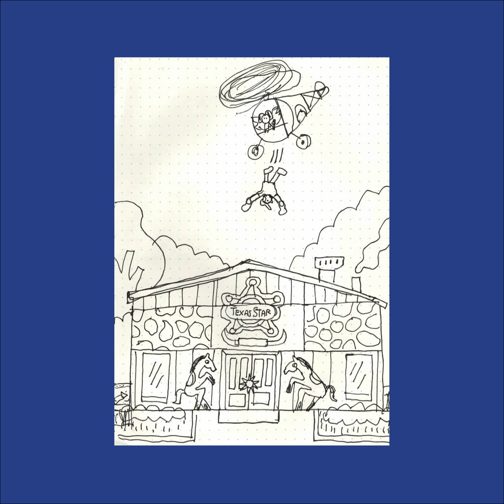PIZZA PUNK ARÉNA, Sketch 30 (Dessin original) - 5,75" x 8,25" — par Benoit Tardif