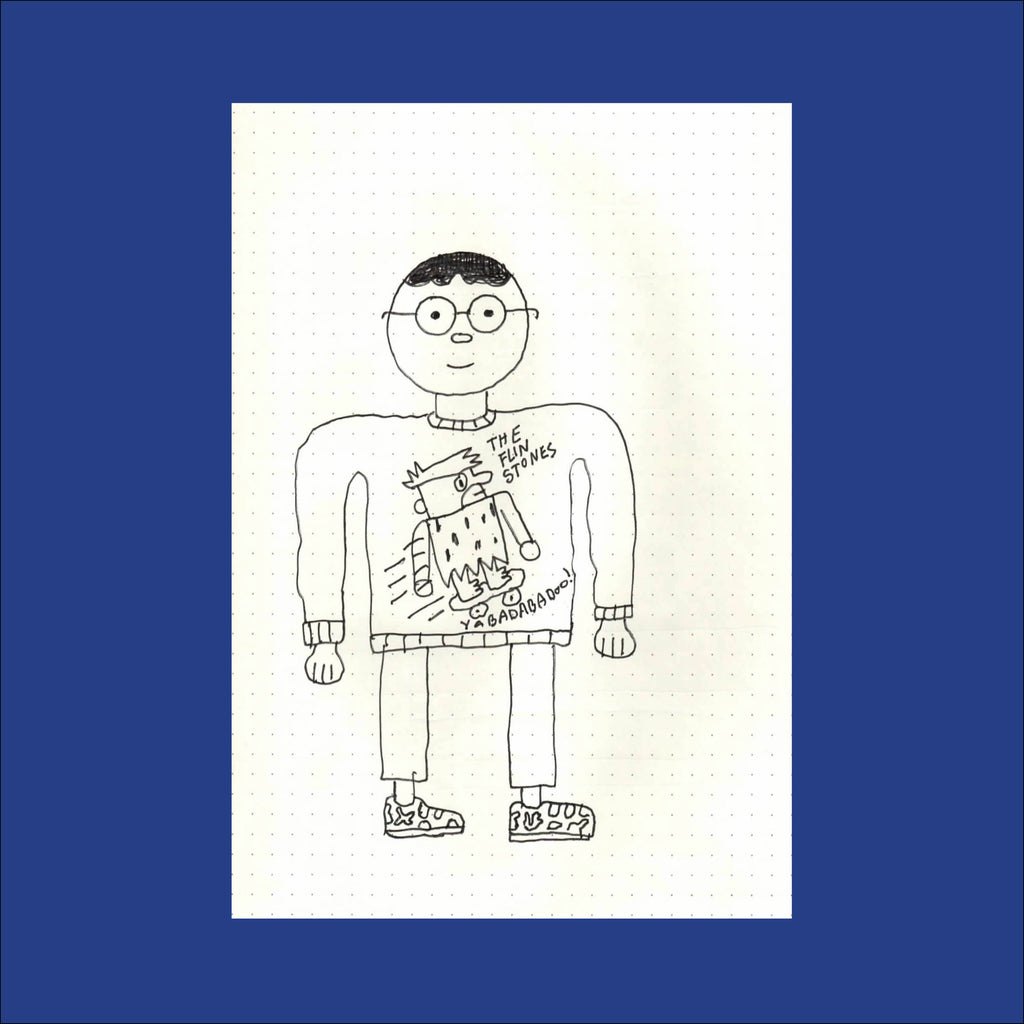 PIZZA PUNK ARÉNA, Sketch 31 (Original Drawing) - 5.75" x 8.25" — by Benoit Tardif