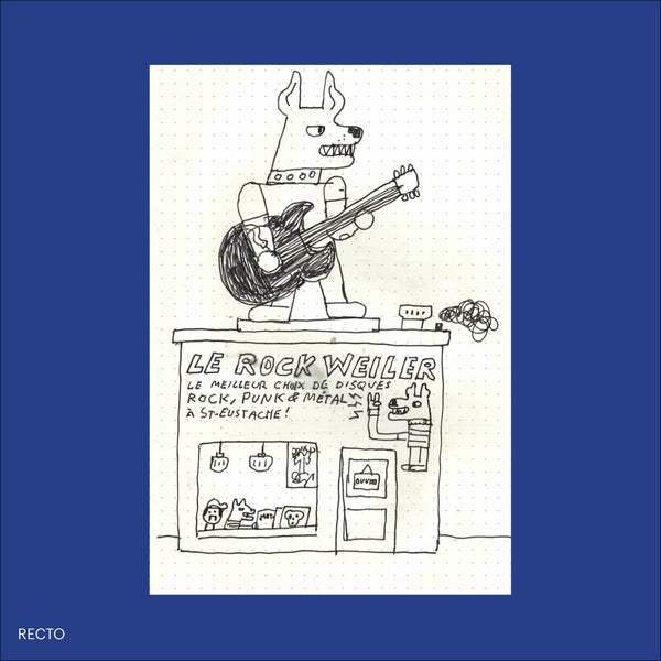 PIZZA PUNK ARÉNA, Sketch 35 (Dessin original) - 5,75" x 8,25" — par Benoit Tardif