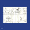 PIZZA PUNK ARÉNA, Sketch 37 (Original Drawing) - 11.75" x 8.25" — by Benoit Tardif