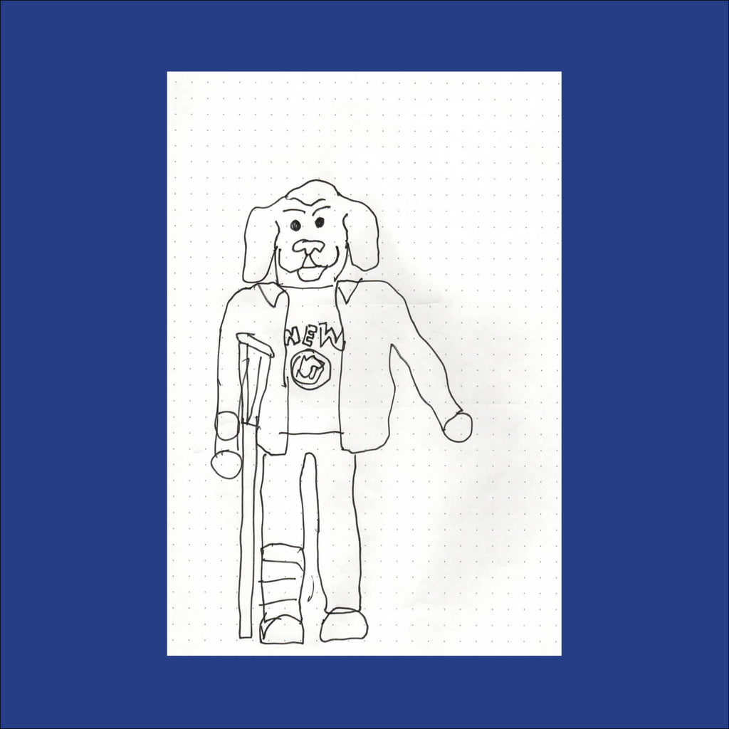 PIZZA PUNK ARÉNA, Sketch 06 (Original Drawing) - 5.75" x 8.25" — by Benoit Tardif