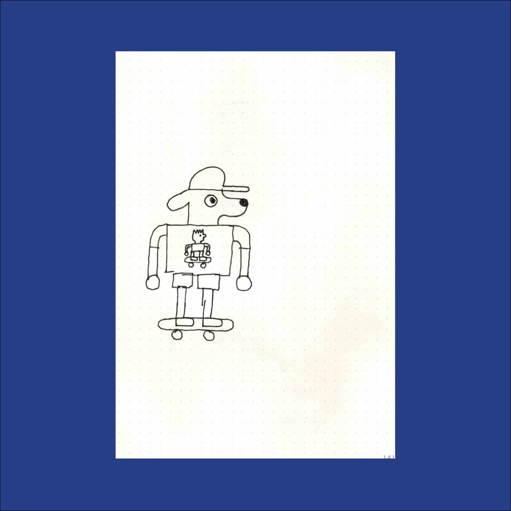 PIZZA PUNK ARÉNA, Sketch 07 (Dessin original) - 5,75" x 8,25" — par Benoit Tardif