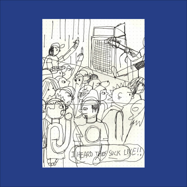 PIZZA PUNK ARÉNA, Sketch 08 (Dessin original) - 5,75" x 8,25" — par Benoit Tardif
