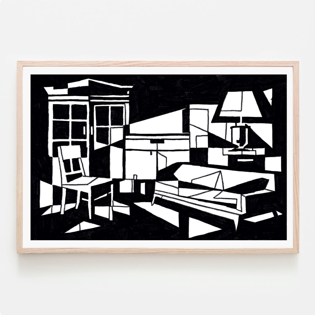 CRÉPUSCULE, 36" x 24" — by Jeraume