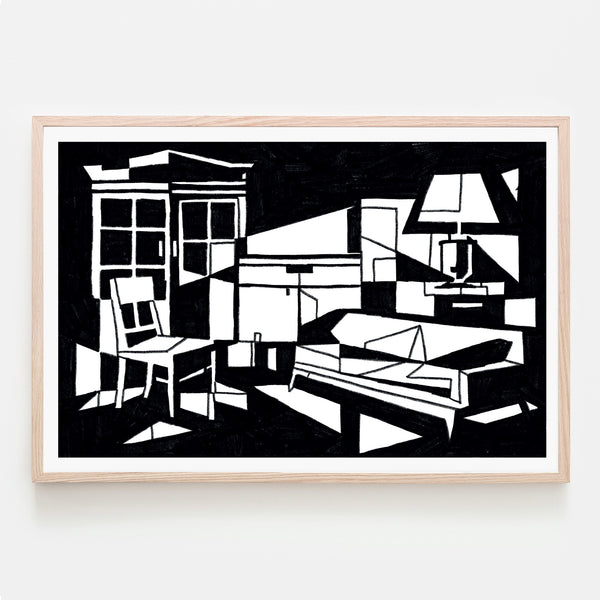 CRÉPUSCULE, 36" x 24" — by Jeraume