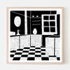CUISINE OUVERTE - 12.5" x 12.5" — by Jeraume