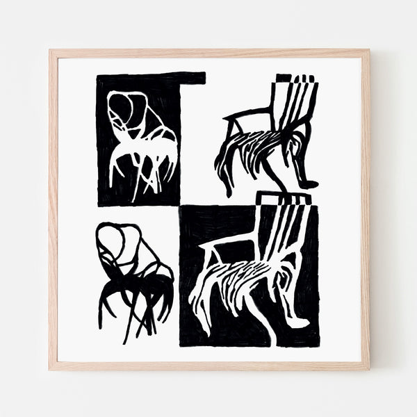 DISSIPATE - 20" x 20" — by Jeraume