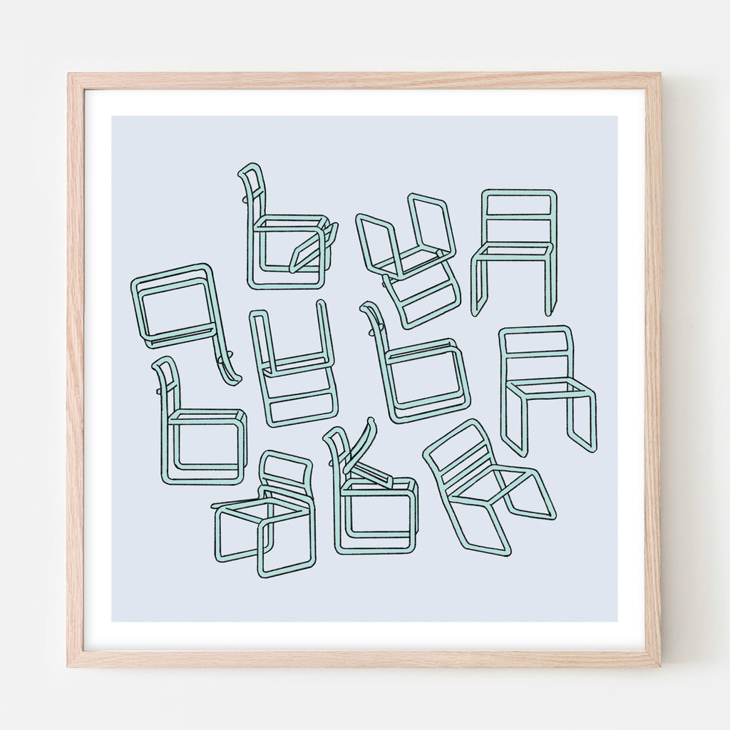 RAZZLE DAZZLE - 20" x 20" — by Jeraume