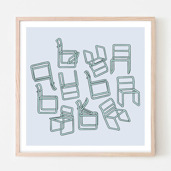 RAZZLE DAZZLE - 20" x 20" — by Jeraume