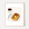 TOAST, Poster 8" x 10" — by Julia GR