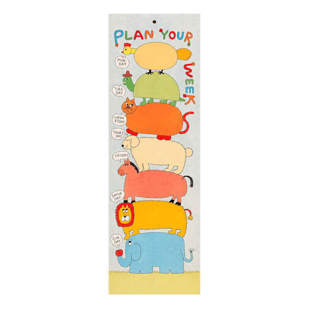 PLAN YOUR WEEK — by Jumbo Press