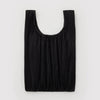 PLEATED BAGGU REUSABLE BAG - Black — by Baggu