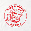 “PIZZA PUNK ARENA” T-SHIRT (White) – by Benoit Tardif