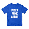 “PIZZA PUNK ARENA” T-SHIRT (Blue) – by Benoit Tardif