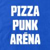 “PIZZA PUNK ARENA” T-SHIRT (Blue) – by Benoit Tardif