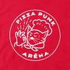 “PIZZA PUNK ARENA” T-SHIRT (Red) – by Benoit Tardif