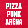 “PIZZA PUNK ARENA” T-SHIRT (Red) – by Benoit Tardif