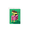 MERRY PUPPY MINI – Miniature Greeting Card