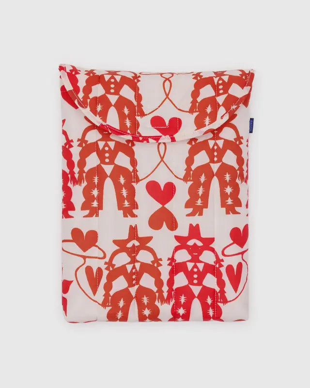 PUFFY LAPTOP SLEEVE “COWGIRL“ (Multiple Sizes) — by Baggu