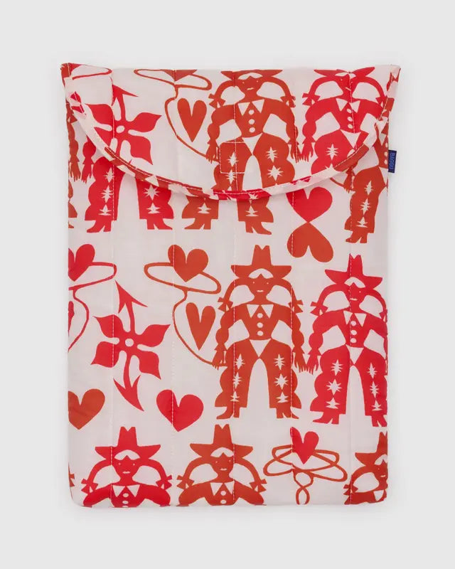 PUFFY LAPTOP SLEEVE “COWGIRL“ (Multiple Sizes) — by Baggu