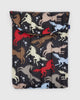 PUFFY LAPTOP SLEEVE “HORSE CUT-OUTS“ (Multiple Sizes) — by Baggu
