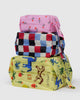 3D ZIP SET "PAINTED PRAIRIE" — by Baggu
