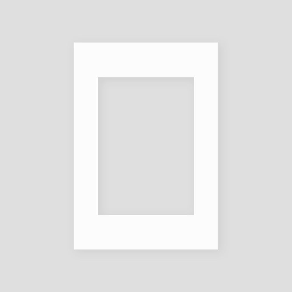WHITE PICTURE MATS (multiple sizes)