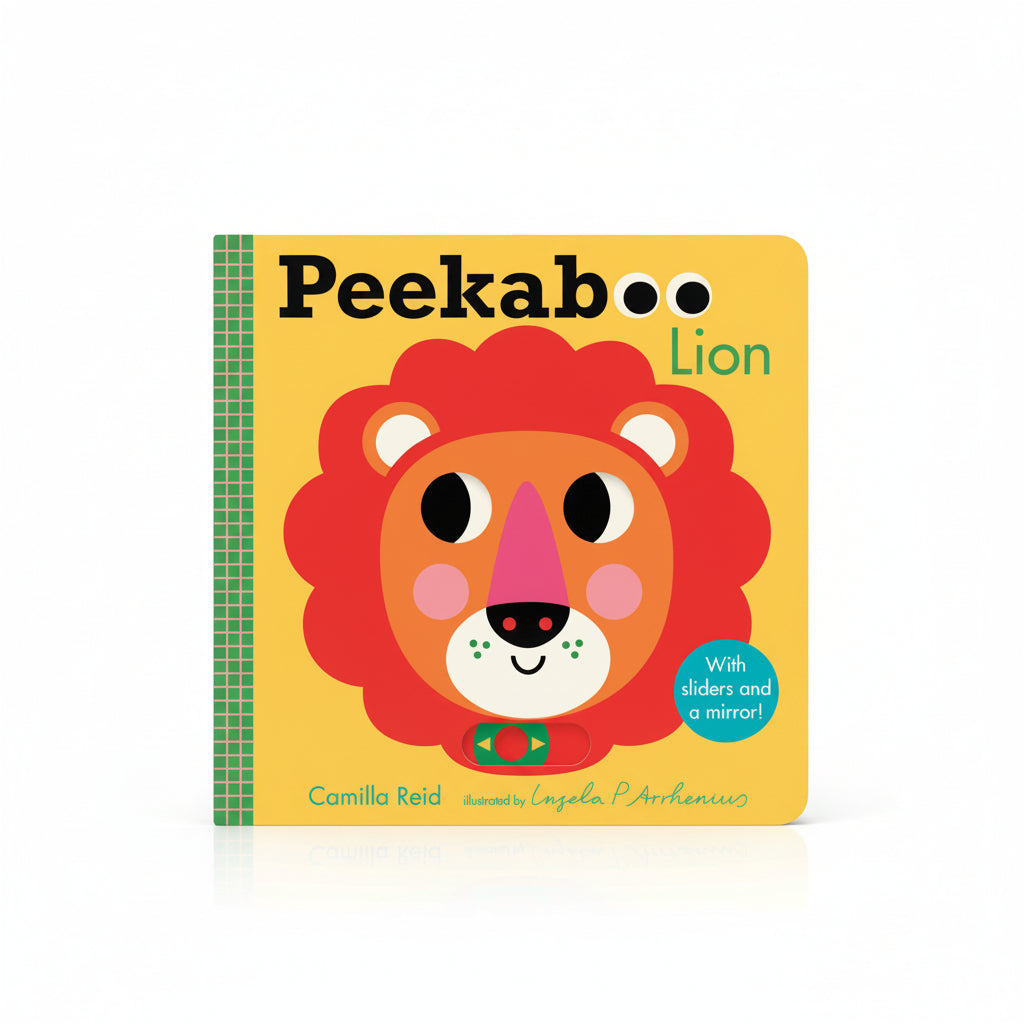 PEEKABOO: Lion — by Camilla Reid