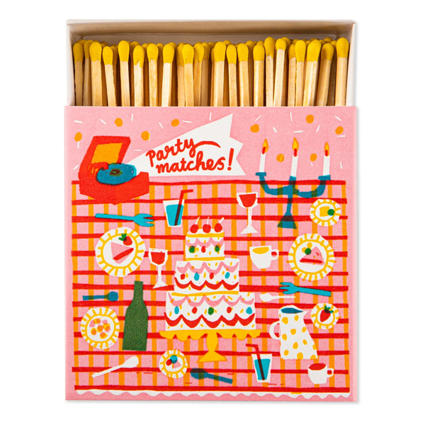 PICNIC PARTY - Illustré par The Printed Peanut – BOÎTE D'ALLUMETTES DE LUXE