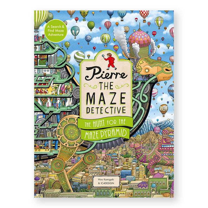 PIERRE THE MAZE DETECTIVE: The Hunt for the Maze Pyramid — by Hiro Kamigaki and IC4DESIGN