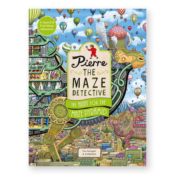PIERRE THE MAZE DETECTIVE: The Hunt for the Maze Pyramid — by Hiro Kamigaki and IC4DESIGN