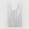 PLEATED BAGGU REUSABLE BAG - Chrome Metallic — by Baggu