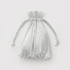 PLEATED BAGGU REUSABLE BAG - Chrome Metallic — by Baggu