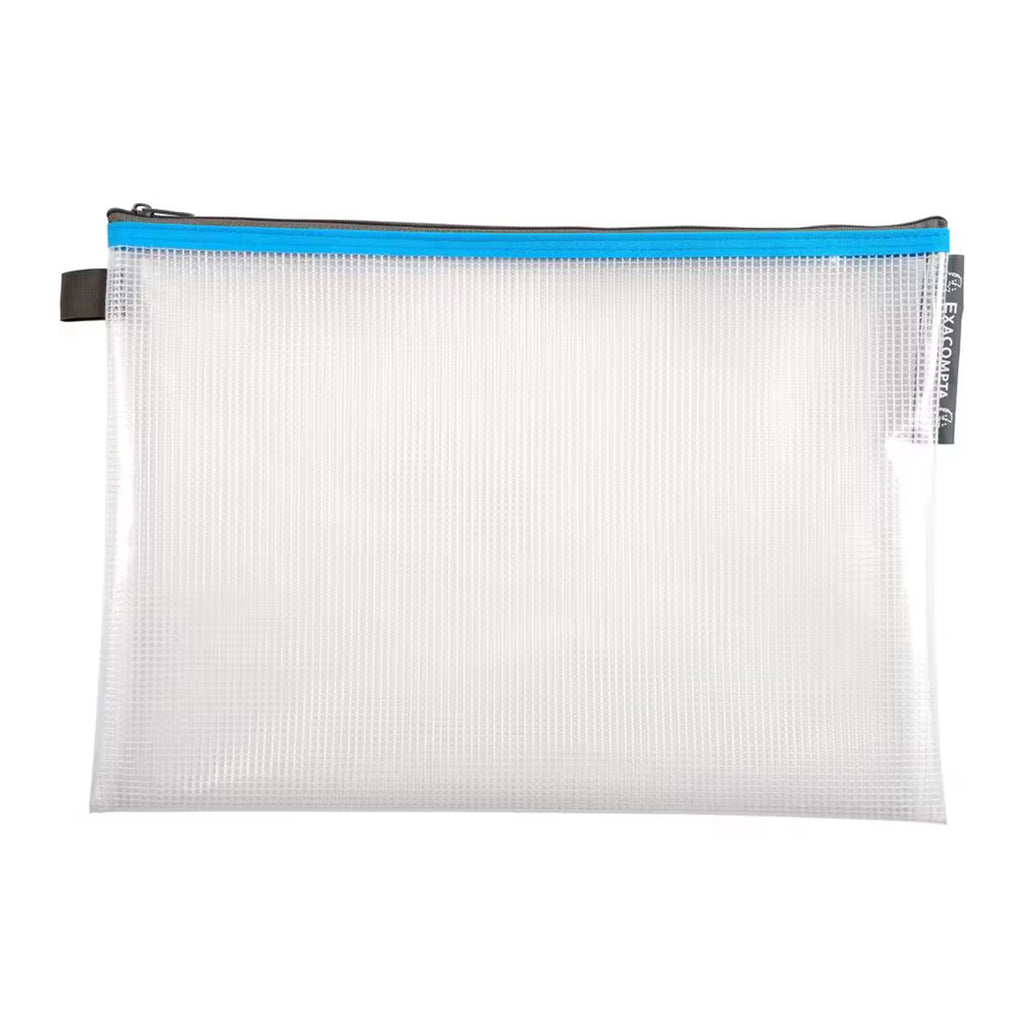 POCHETTE ZIPPÉ A4 (plusieurs couleurs) — par Exacompta