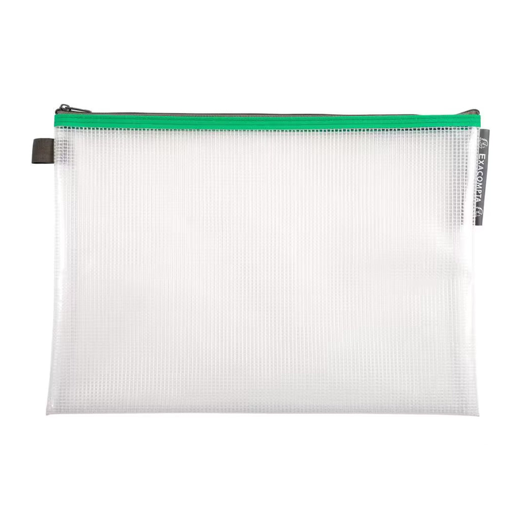 POCHETTE ZIPPÉE A4 (plusieurs couleurs) — par Exacompta