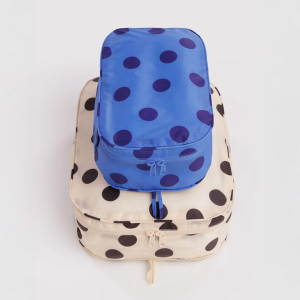 ENSEMBLE DE CUBES DE RANGEMENT « POLKA DOT MIX » — par Baggu