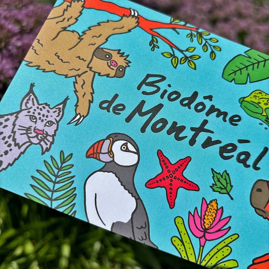 BIODÔME DE MONTRÉAL POSTCARD - 5 ECOSYSTEMS – Paperole