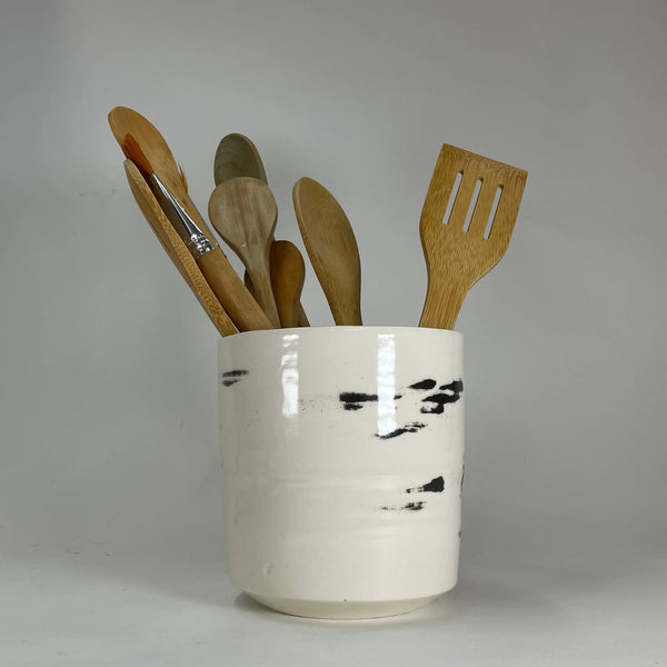 CERAMIC UTENSIL HOLDER — by Ancrage Poterie