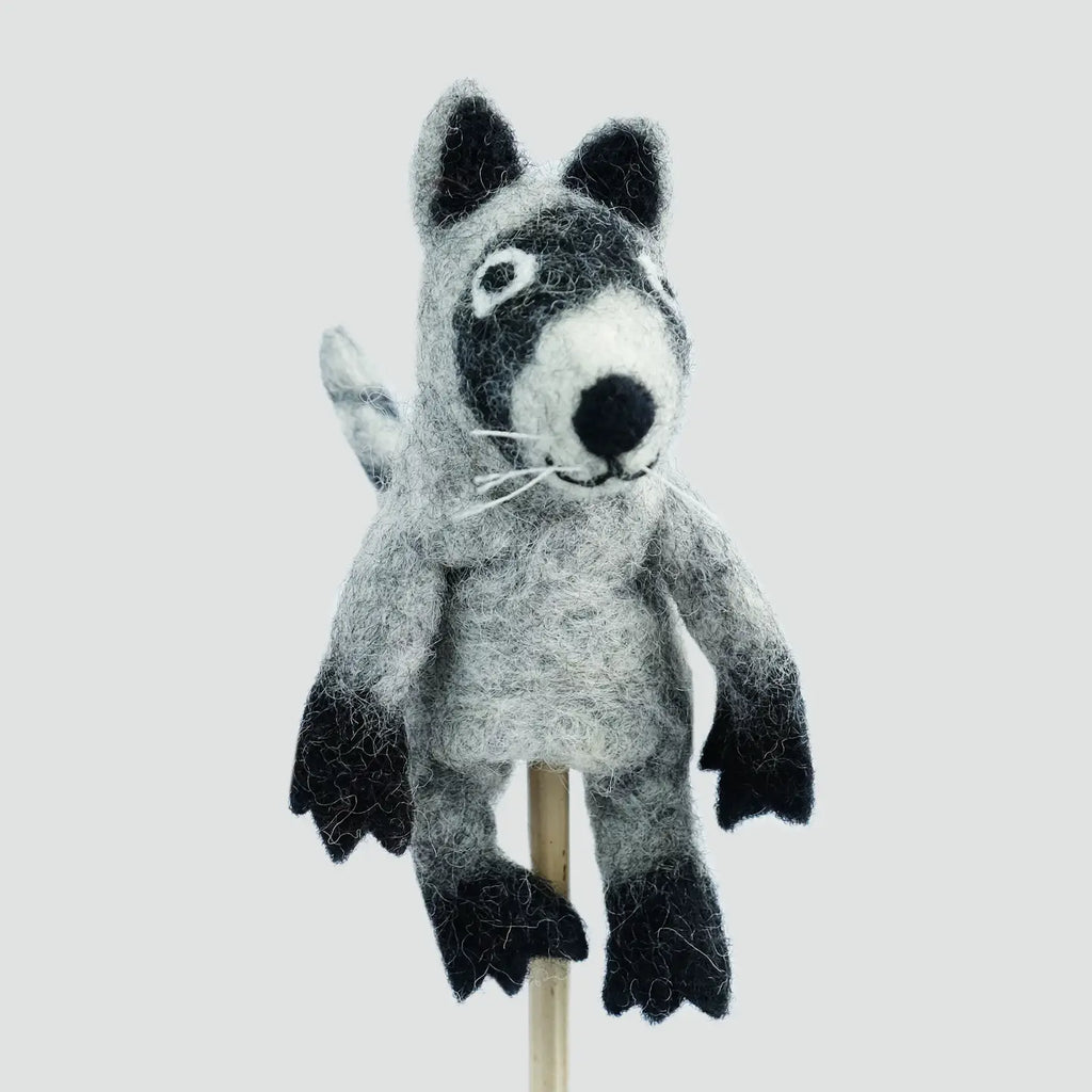 RACOON - FINGER PUPPET — by The Winding Road