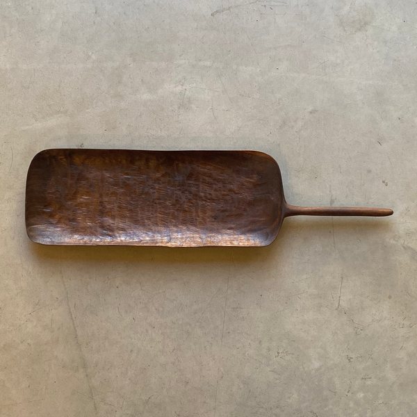 RECTANGULAR SERVICE TRAY IN BLACK WALNUT — par Lemyre