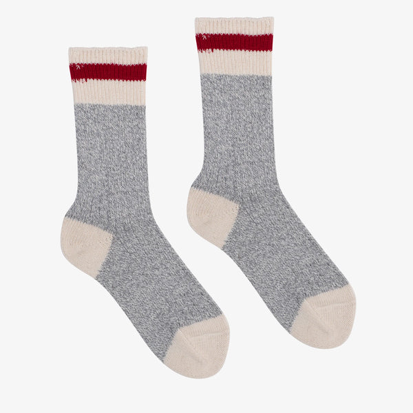 HERITAGE COTTON SOCKS – Red (Multiple Sizes) — by Milo & Dexter