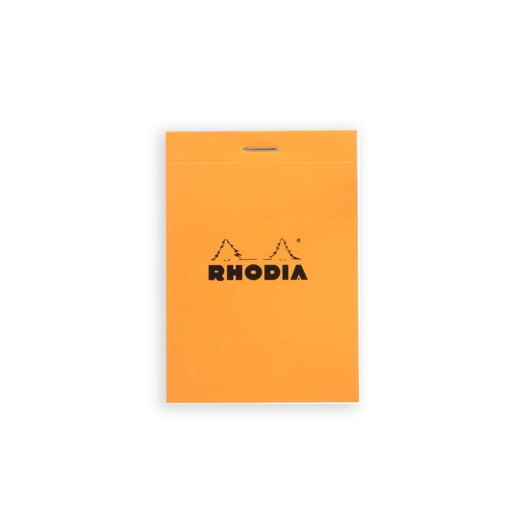 BLOC NOTES ORANGE QUADRILLÉ (plusieurs grandeurs) — par Rhodia