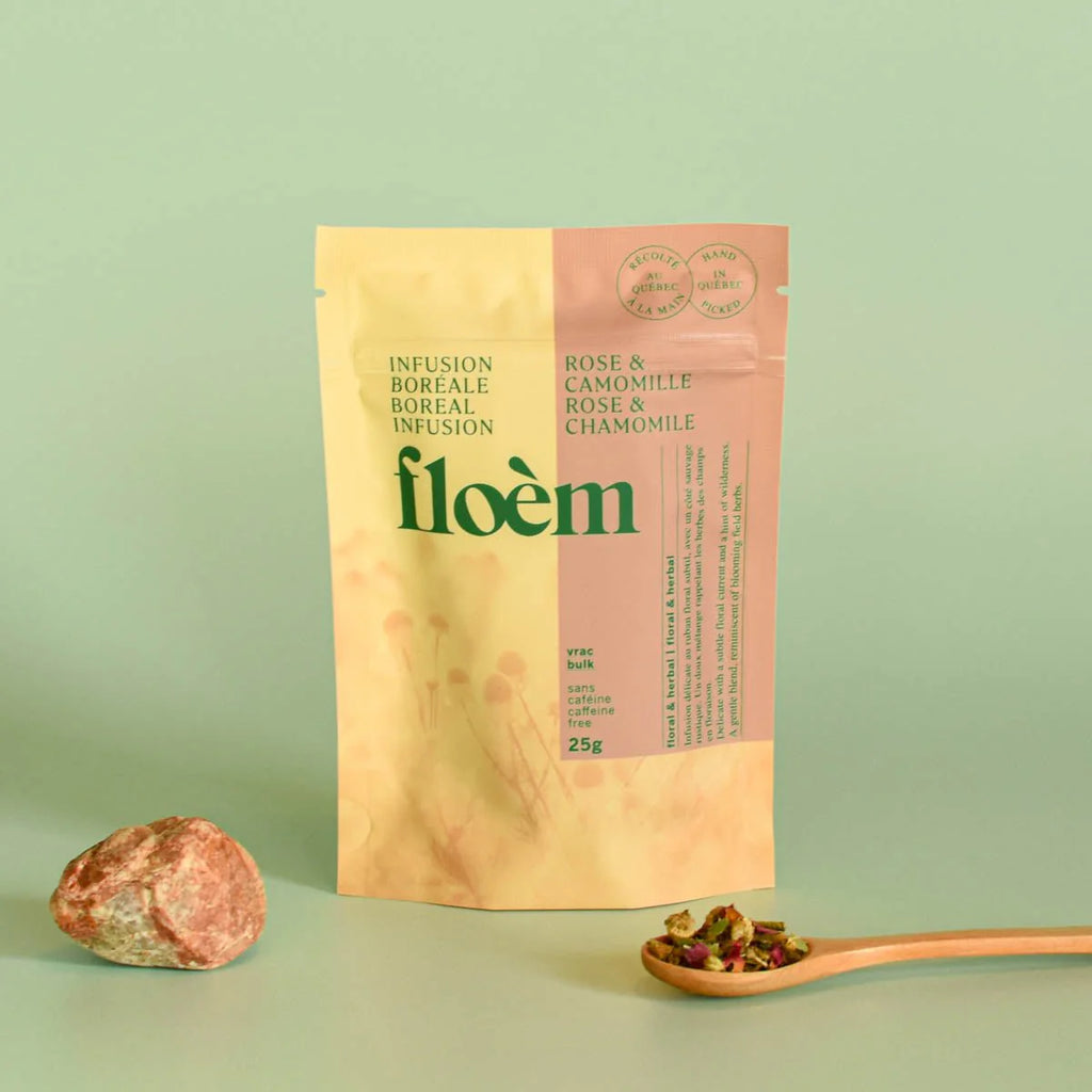 ROSE & CHAMOMILLE - Loose Leaf Herbal Tea — by Floèm