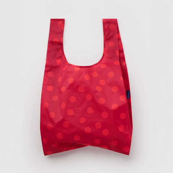 SAC RÉUTILISABLE STANDARD « À POIS ROUGES » — par Baggu
