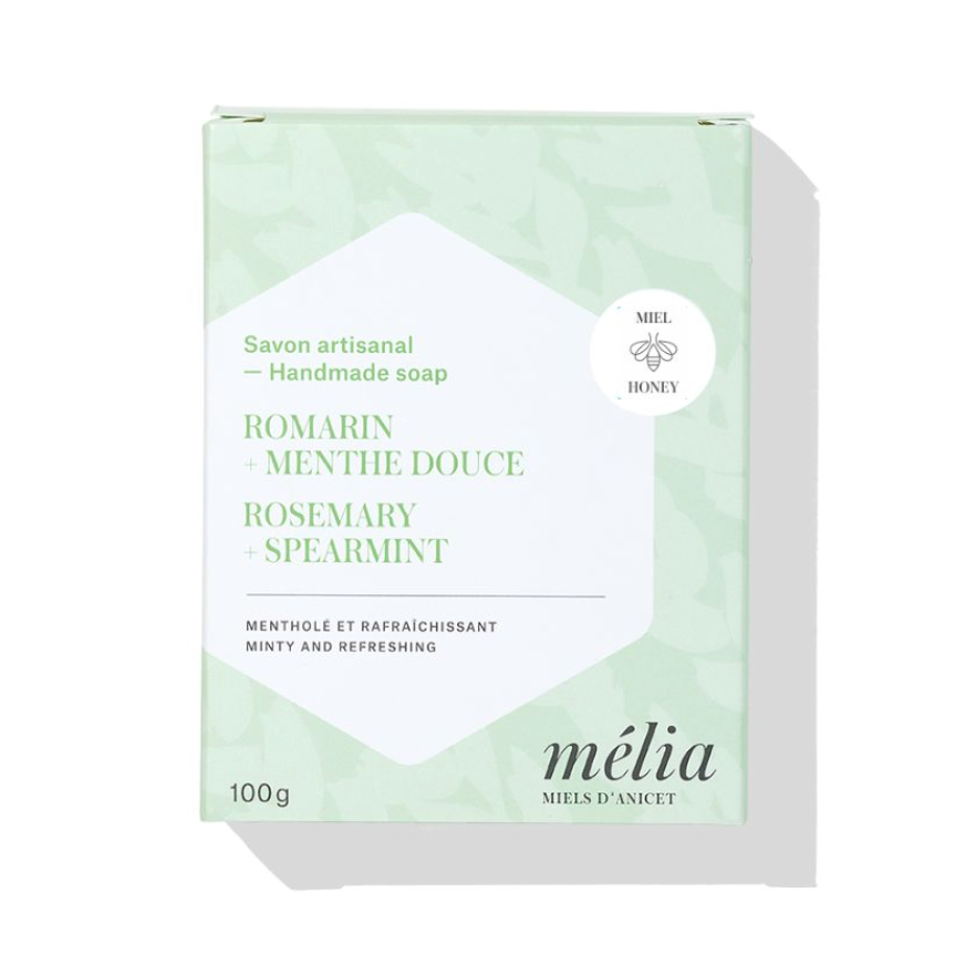 SOAP ROSEMARY + SPEARMINT — by Mélia